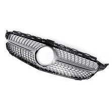 PARRILLA MERCEDES DIAMANTE CROMADA Clase C W205