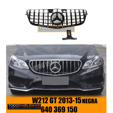 PARRILLA MERCEDES GT AMG NEGRA CLASE E W212