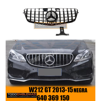 PARRILLA MERCEDES GT AMG NEGRA CLASE E W212