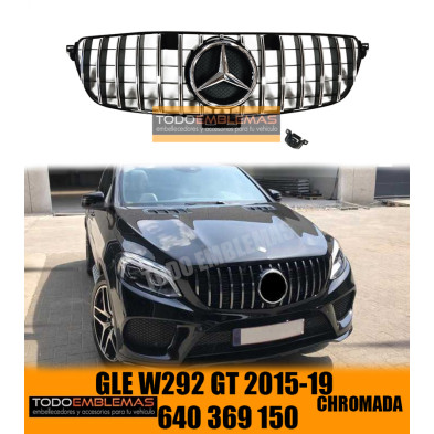 PARRILLA MERCEDES GT AMG GLE W292 CROMADA