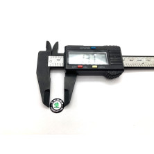 EMBLEMA LOGO LLAVE SKODA VERDE 14MM