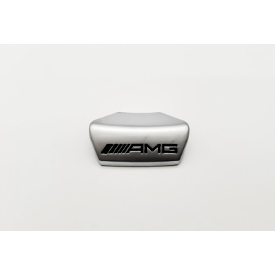 Emblema AMG Volante Mercedes-Benz Plata