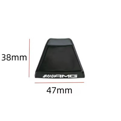 EMBLEMA VOLANTE MERCEDES BENZ AMG EN NEGRO