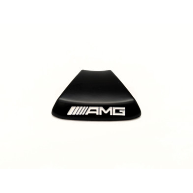 EMBLEMA VOLANTE MERCEDES BENZ AMG EN NEGRO