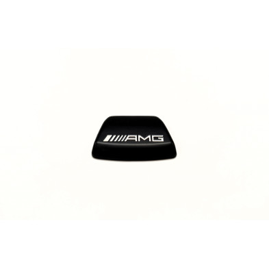 EMBLEMA VOLANTE MERCEDES BENZ AMG EN NEGRO