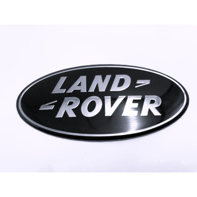 Emblema LAND ROVER Ovalado 85mm Negro