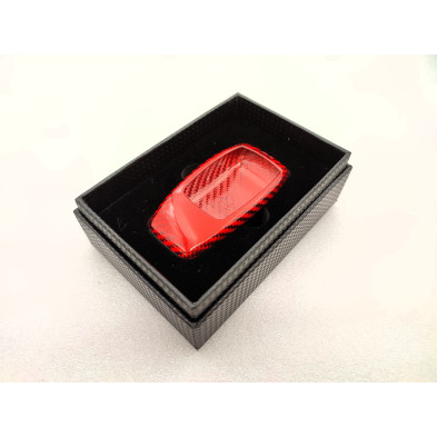 Funda de llave en carbono rojo Mercedes-Benz desde 2019