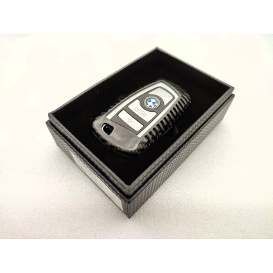 Funda de llave en carbono bmw serie 1 3 5