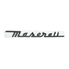 EMBLEMA LETRAS TRASERAS MASERATI NEGRO
