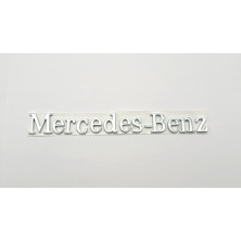 Emblema letras mercedes benz