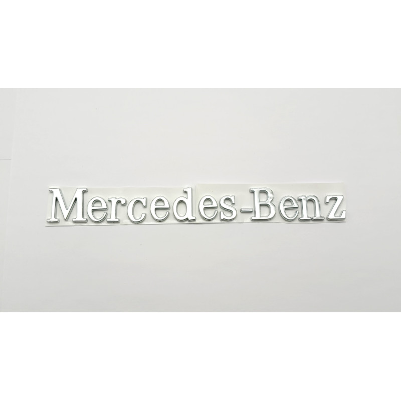 Emblema letras mercedes benz