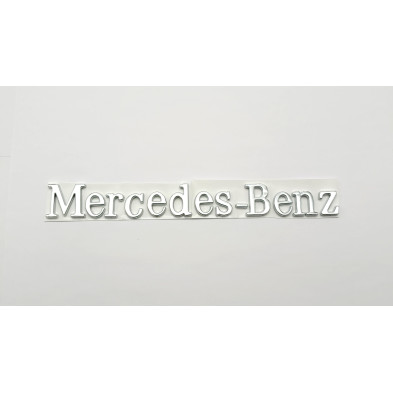 Emblema letras mercedes benz