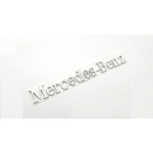 Emblema letras mercedes benz