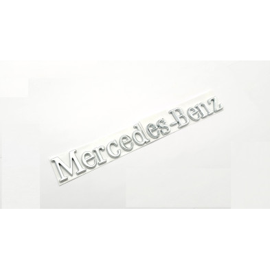 Emblema letras mercedes benz