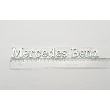 Emblema letras mercedes benz