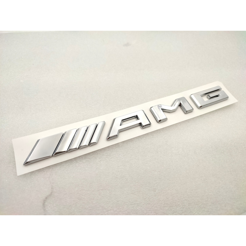 Emblema Trasero Letras MERCEDES-BENZ AMG Nuevo Cromadas