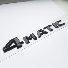 Emblema Trasero Letras 4MATIC MERCEDES-BENZ Negro Brillo