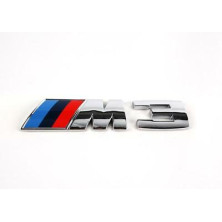 Emblema Trasero BMW M3 Cromado 12cm