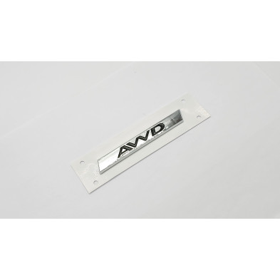 EMBLEMA TRASERO AWD DE JAGUAR CROMADO