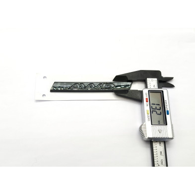 EMBLEMA TRASERO AWD DE JAGUAR CROMADO