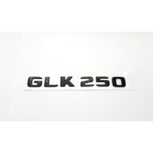 NUEVO EMBLEMA LETRAS MERCEDES BENZ CLASE GLK GLK250 NEGRAS