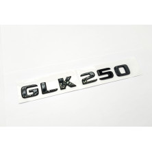 NUEVO EMBLEMA LETRAS MERCEDES BENZ CLASE GLK GLK250 NEGRAS