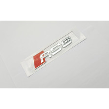 Emblema Trasero AUDI RS6 Cromado