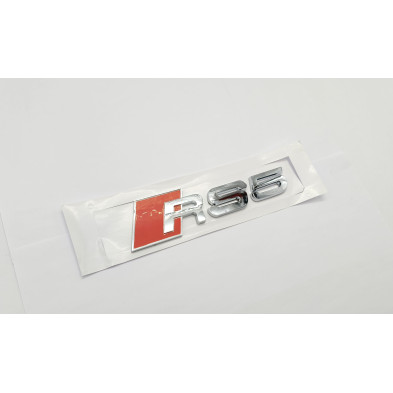 Emblema Trasero AUDI RS5 Cromado