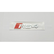 EMBLEMA Trasero AUDI RS4 Cromado