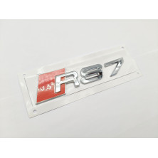 Emblema Trasero AUDI RS7 Cromado