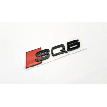 Emblema Trasero AUDI SQ5 Negro