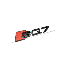 Emblema Trasero AUDI SQ7 Negro