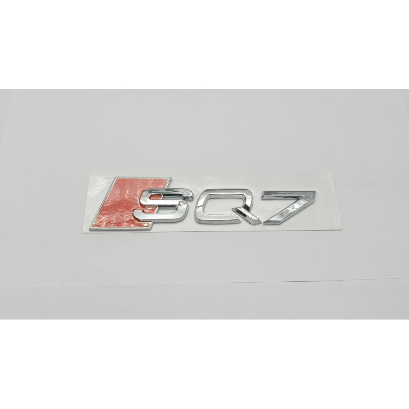 Emblema Trasero AUDI SQ7 Cromado