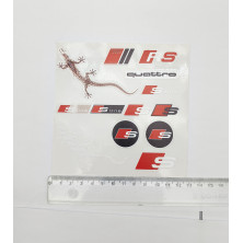 Vinilo Pegatina AUDI Sline Lagartija