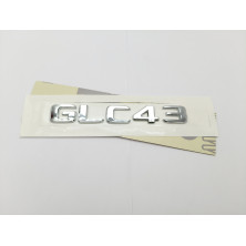 NUEVO EMBLEMA LETRAS MERCEDES BENZ CLASE GLC GLC43 CROMADAS