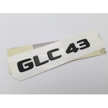 NUEVO EMBLEMA LETRAS MERCEDES BENZ CLASE GLC GLC43 NEGRAS
