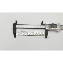 EMBLEMA LETRAS TRASERAS MASERATI Ghibili cromado