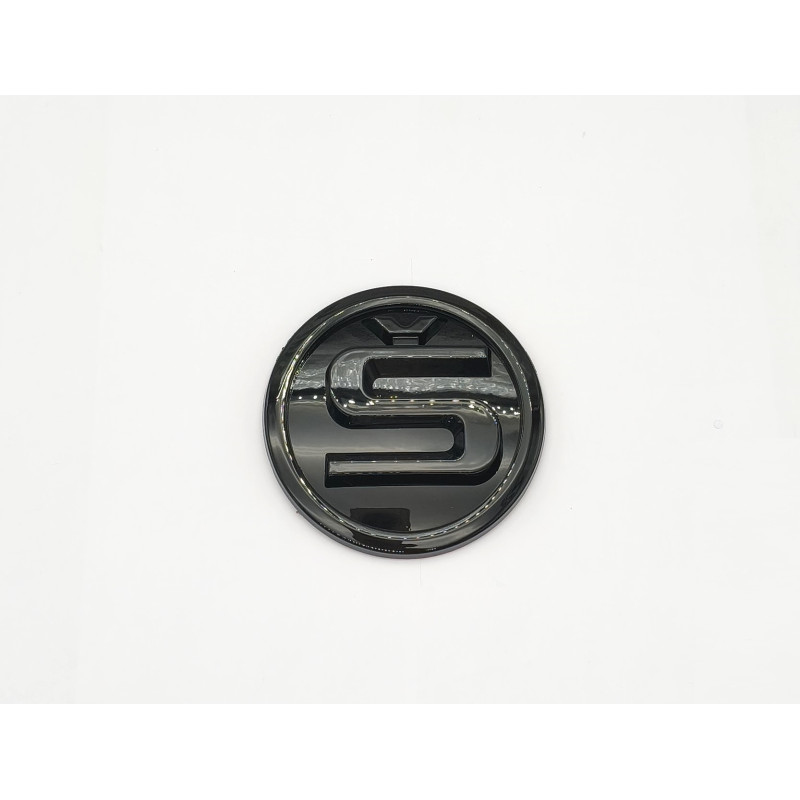 Emblema Capot o Maletero SKODA 90mm Negro