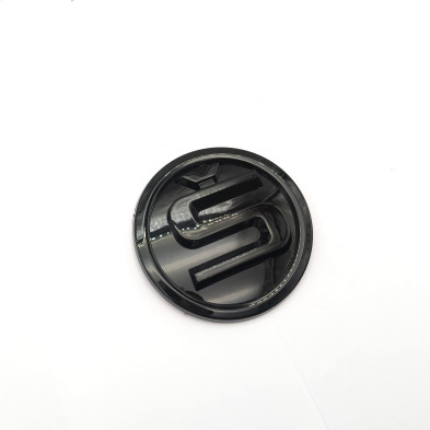 Emblema Capot o Maletero SKODA 90mm Negro