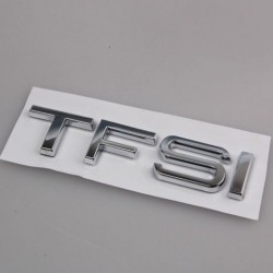 Emblema trasero audi tfsi cromado