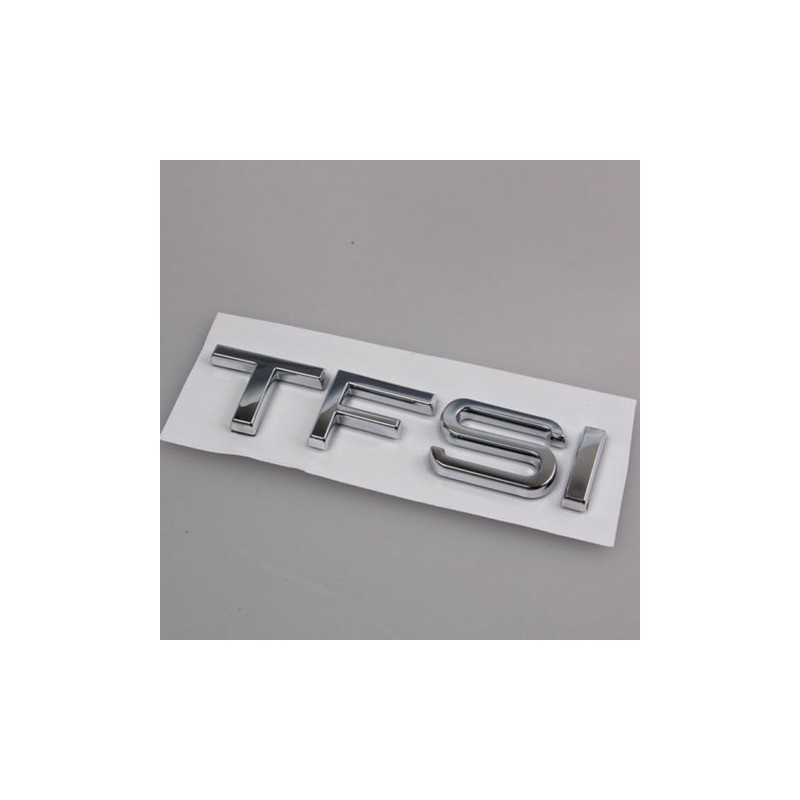 Emblema trasero audi tfsi cromado