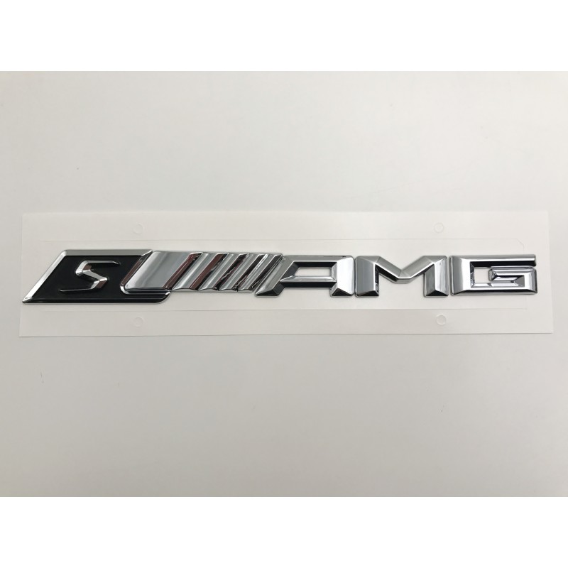 Letras Traseras Special AMG Para Mercedes en Cromado