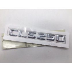 EMBLEMA LETRAS MERCEDES BENZ CLASE CLS CLS250 CROMADAS