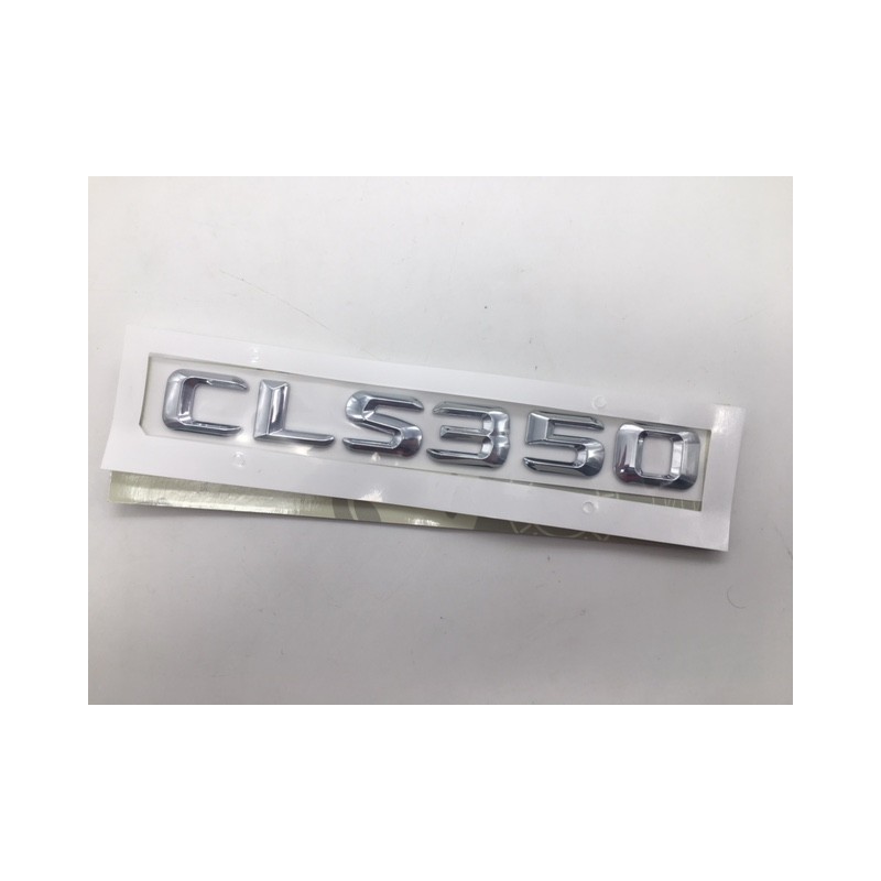 EMBLEMA LETRAS MERCEDES BENZ CLASE CLS CLS350 CROMADAS