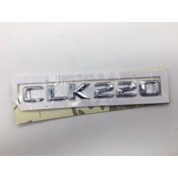 EMBLEMA LETRAS MERCEDES BENZ CLASE CLK CLK220 CROMADAS