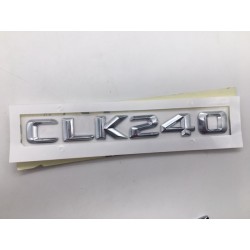 EMBLEMA LETRAS MERCEDES BENZ CLASE CLK CLK240 CROMADAS