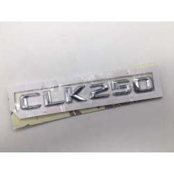 EMBLEMA LETRAS MERCEDES BENZ CLASE CLK CLK250 CROMADAS