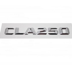 EMBLEMA LETRAS MERCEDES BENZ CLASE CLA CLA250 CROMADAS