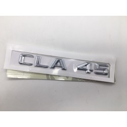 EMBLEMA LETRAS MERCEDES BENZ CLASE CLA CLA45 CROMADAS