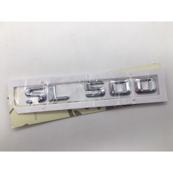 EMBLEMA LETRAS MERCEDES BENZ CLASE SL SL500 CROMADO